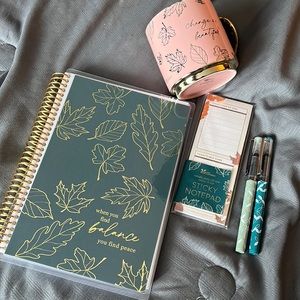 Erin Condren items from Fall surprise box 2022